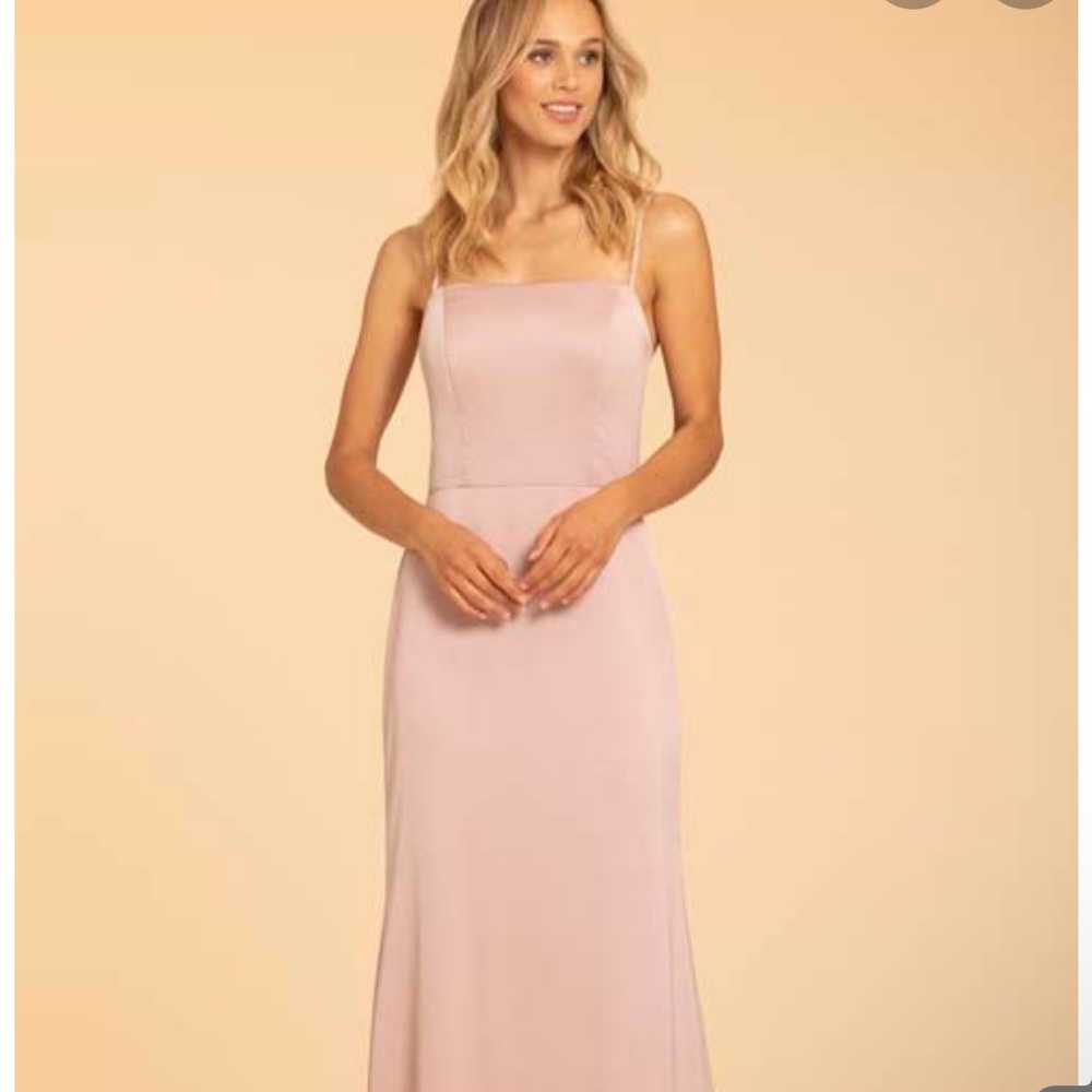 Hayley Paige Occasions Crepe de Chine Dusty Rose ITEM # HP52006